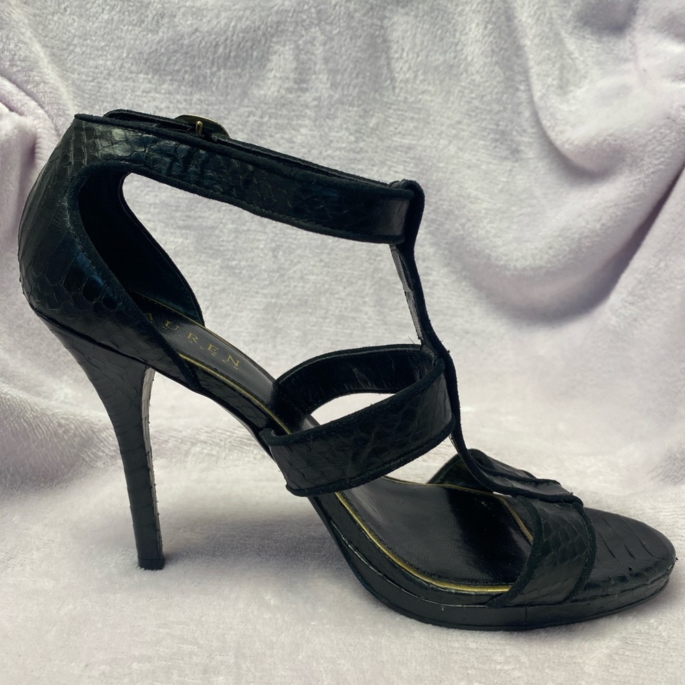 Ralph Lauren Strappy Sandal.